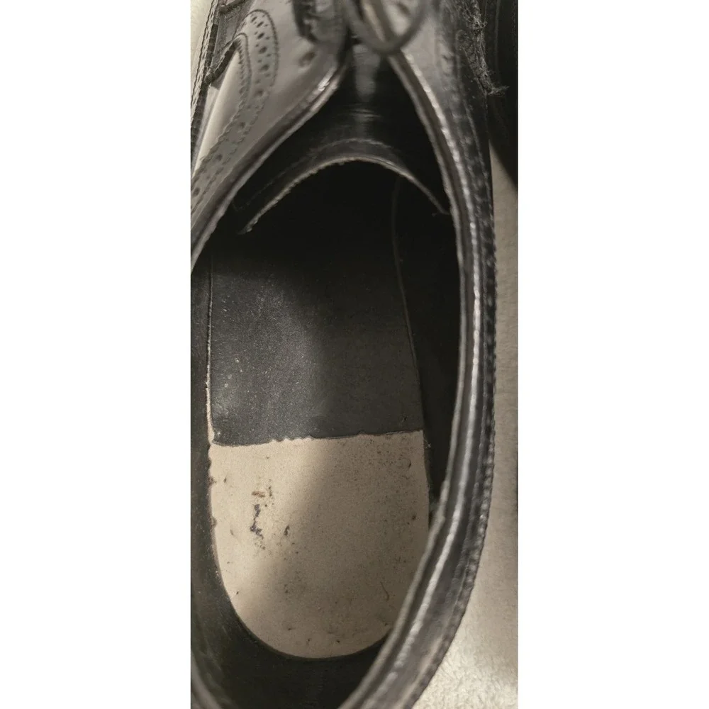 Vintage Biltrite Imperial‎ Dress Shoes Oxford Wingtip Men's 11.5D Leather